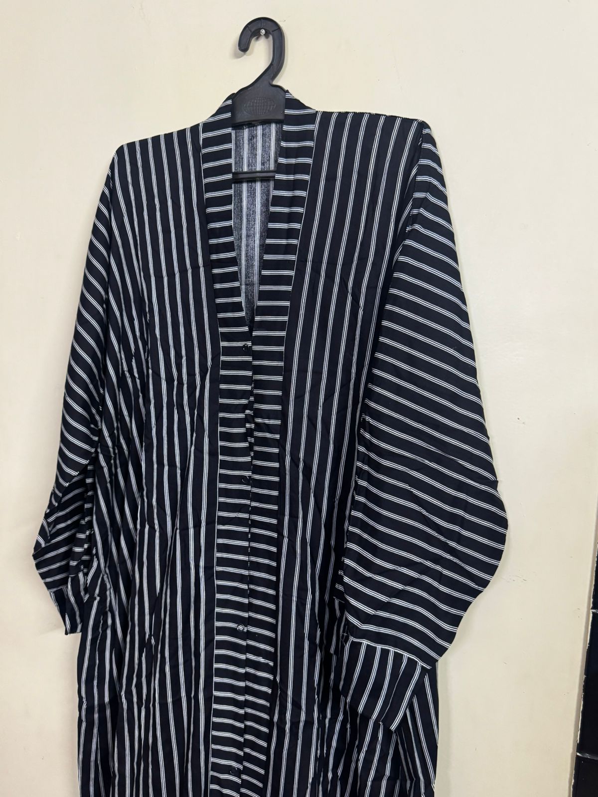 PRINTED BLACK ABAYA
