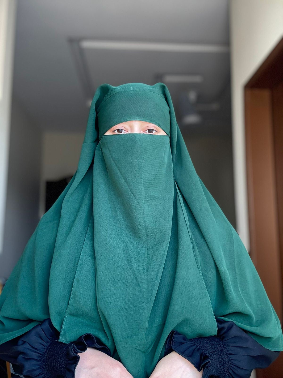SINGLE LOOP HIJAB WITH MATCHING NIQAB