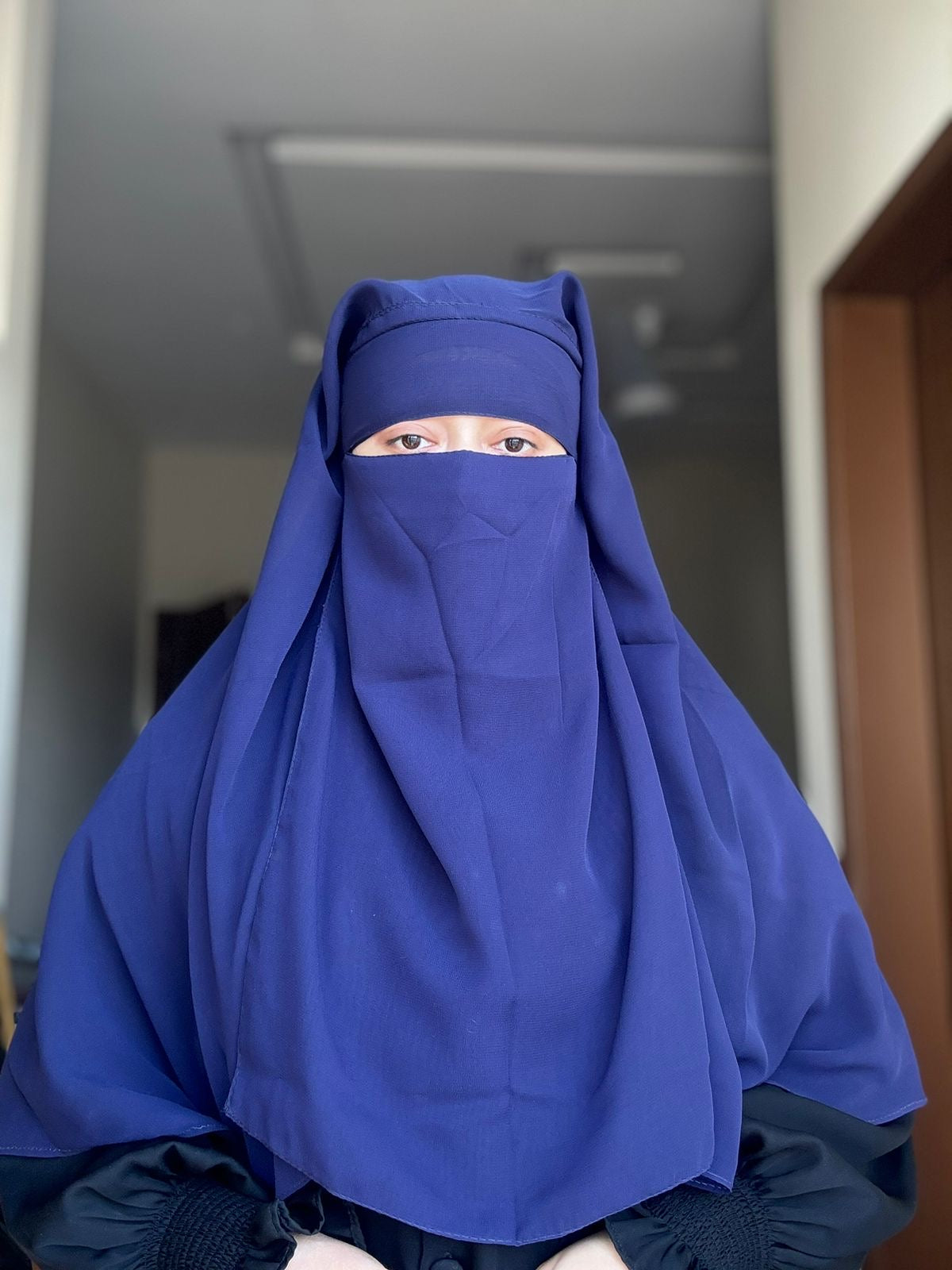 SINGLE LOOP HIJAB WITH MATCHING NIQAB