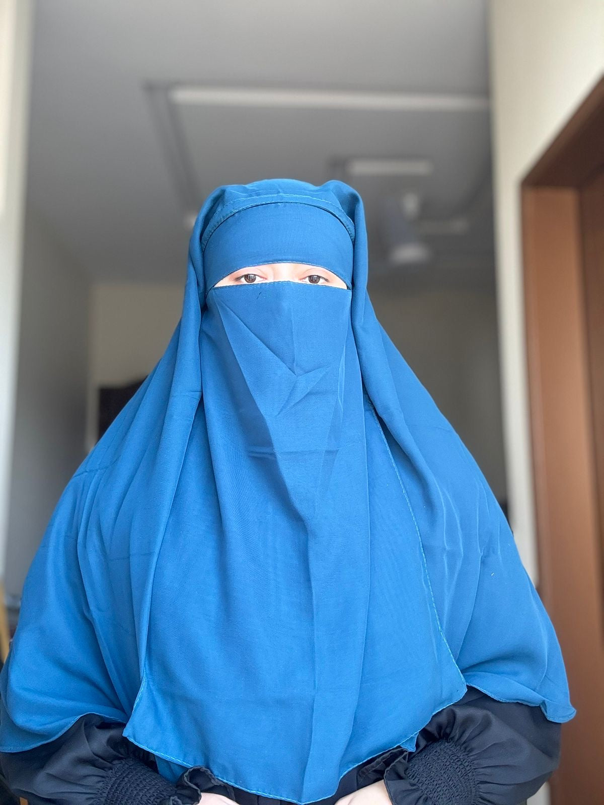 SINGLE LOOP HIJAB WITH MATCHING NIQAB