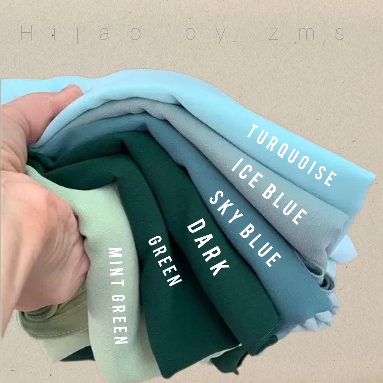 6 - PACK OF 6 BUTTER CHIFFON