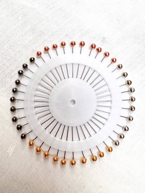 Metal wheel pin