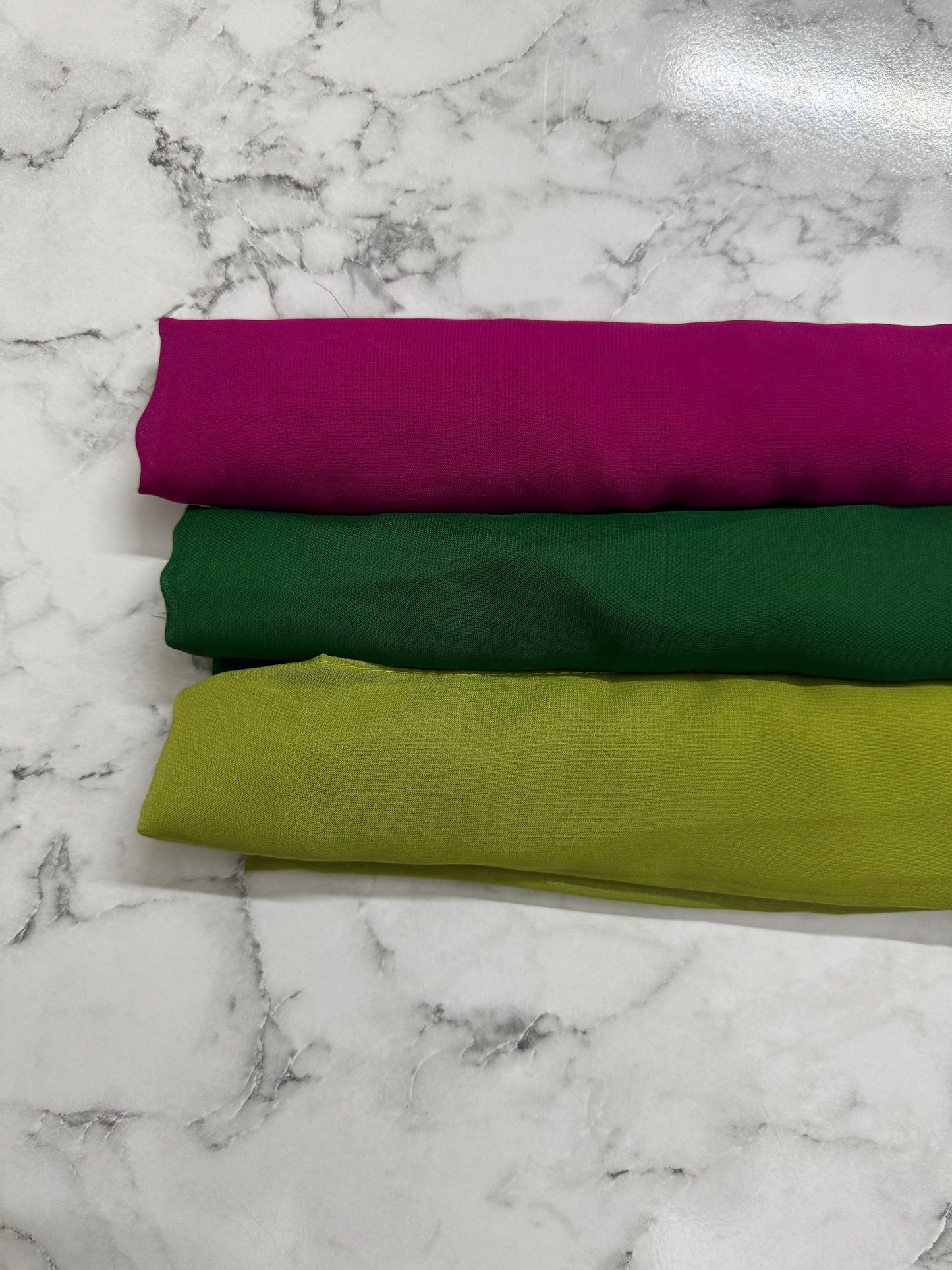 3 - PACK OF 3 GEORGATTE HIJABS