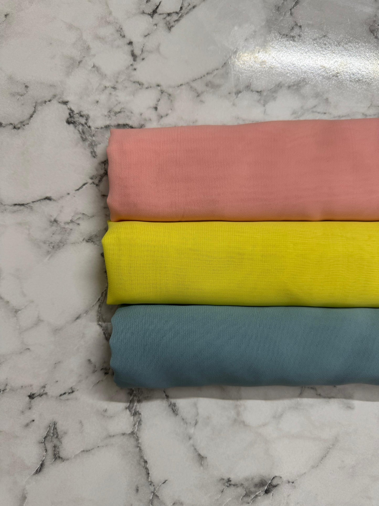 3 - PACK OF 3 GEORGATTE HIJABS