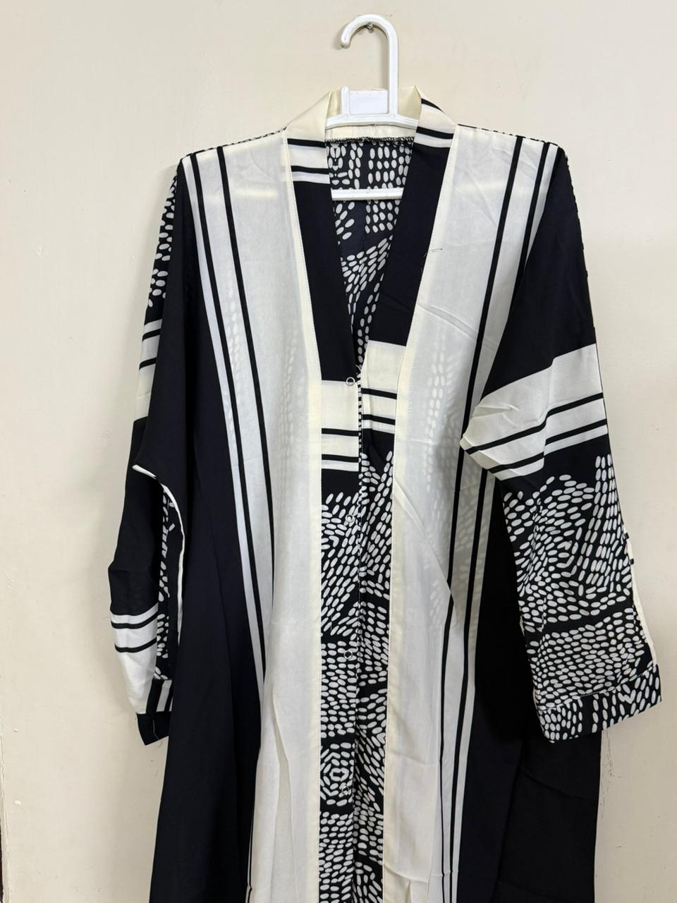 11/11 SALE FRONT OPEN ABAYA