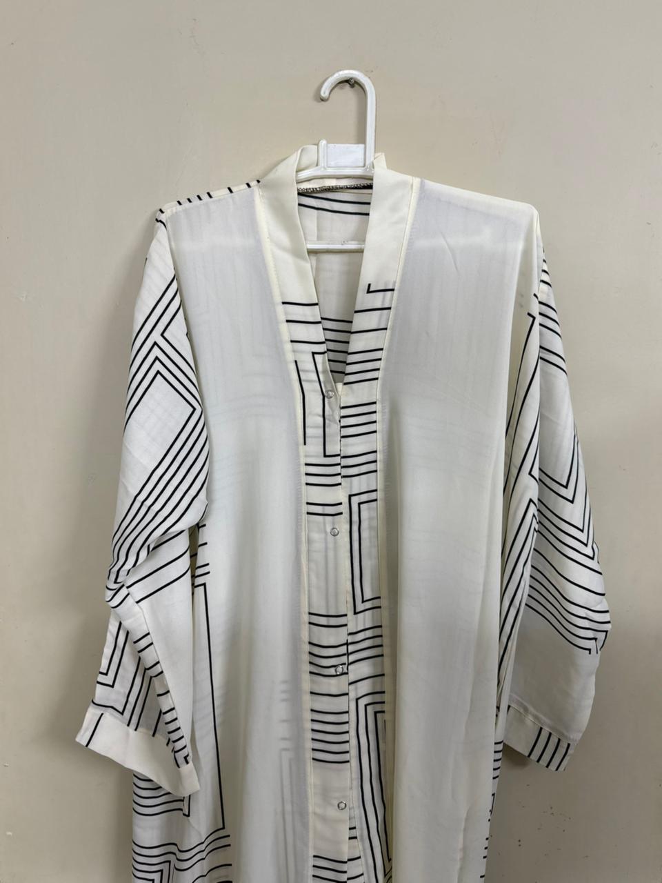 11/11 SALE FRONT OPEN ABAYA