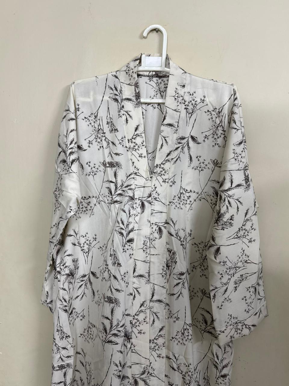 11/11 SALE FRONT OPEN ABAYA