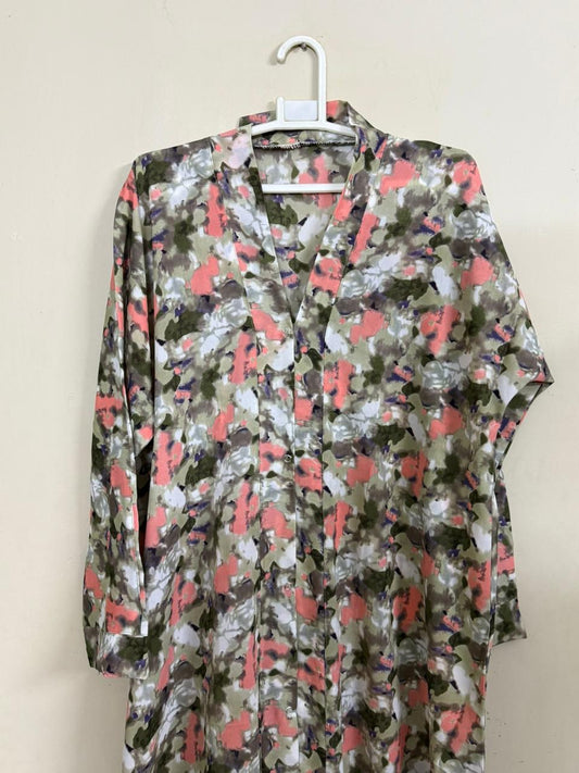 11/11 SALE FRONT OPEN ABAYA