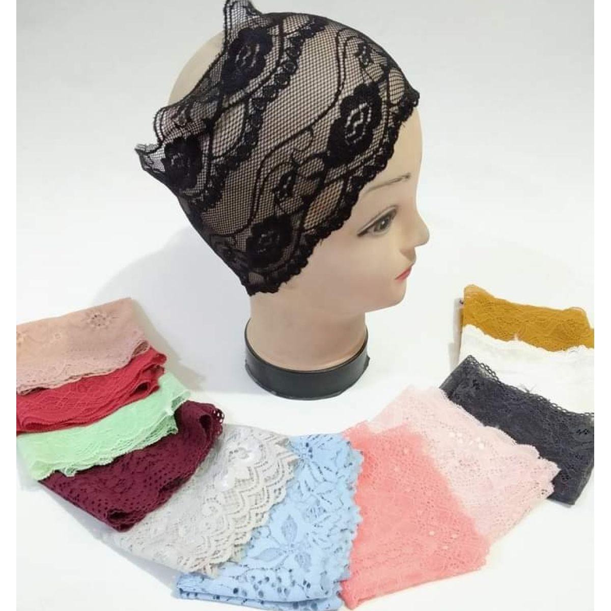 7 - PACK OF 3 NET CAPS – Hijab e desire
